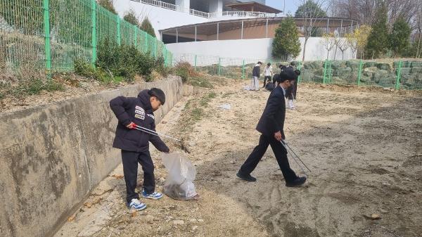 플로깅 + 나무 심기(금산중) 이미지
